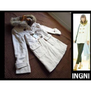 イング(INGNI)のINGNI新品◆美人百花掲◆S・ビット使いダッフル/CT(ダッフルコート)