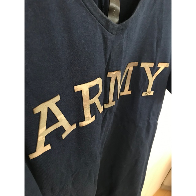 wjk(ダブルジェーケー)のARMYカモレザーロゴ Tシャツ メンズのトップス(Tシャツ/カットソー(半袖/袖なし))の商品写真