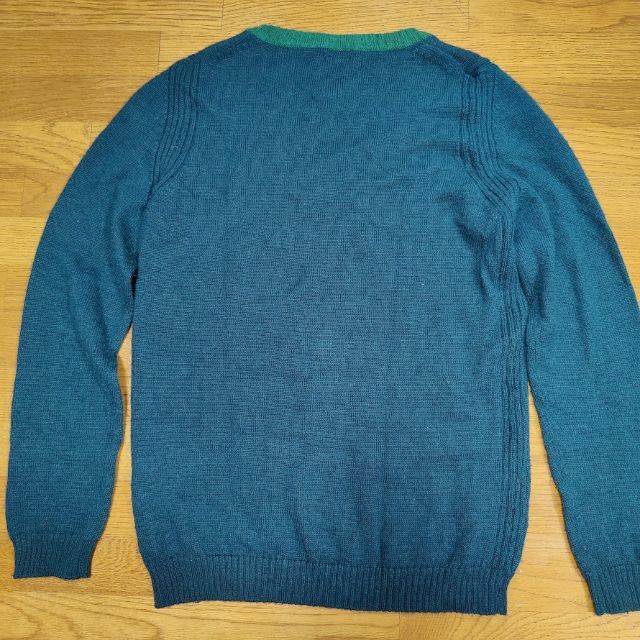DIESEL 23ss メンズ モヘア ニット ワイドフィット モヘア ブルー