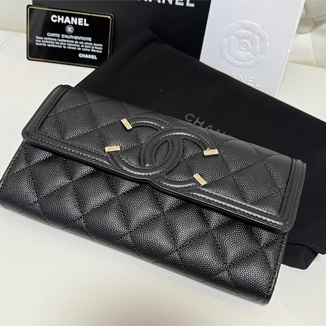 CHANEL  長財布  フィリグリー 新品未使用