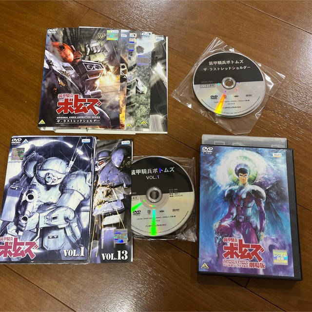 装甲騎兵ボトムズ　dvd ／TV版　全13巻➕OVA 全5巻セット