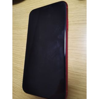 アイフォーン(iPhone)の【SIMフリー】iPhone XR 64GB RED(スマートフォン本体)