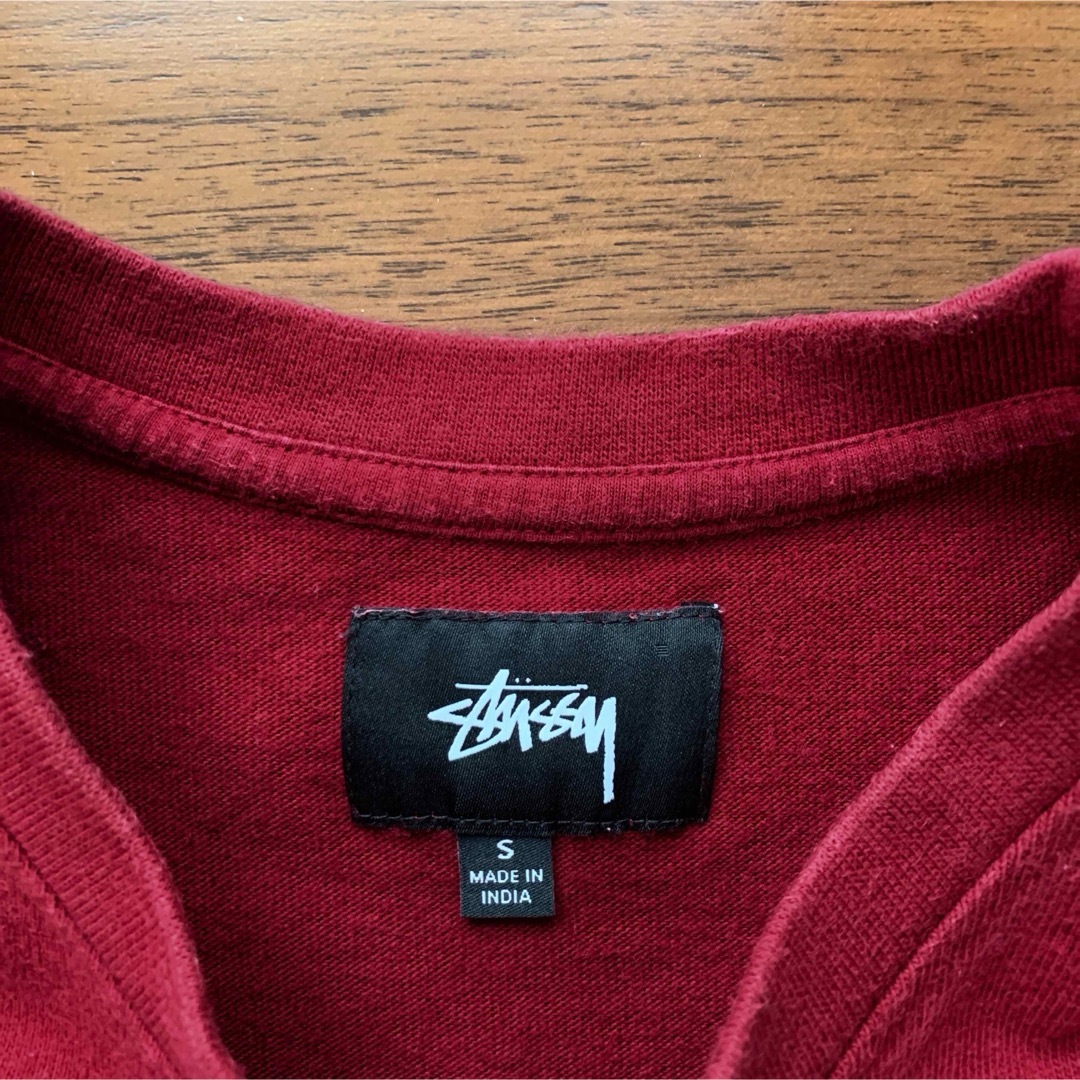 STUSSY(ステューシー)のSTUSSY ステューシー Tシャツ エンジ ワンポイント old オールド メンズのトップス(Tシャツ/カットソー(半袖/袖なし))の商品写真