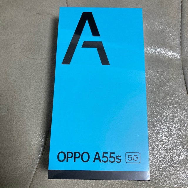 OPPO(オッポ)のOPPO SIMフリースマートフォン A55S 5G ブラック スマホ/家電/カメラのスマートフォン/携帯電話(スマートフォン本体)の商品写真