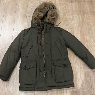 モンクレール(MONCLER)のモンクレール　シャトーブリアン　総毛皮　moncler カーキ size0(ダウンジャケット)