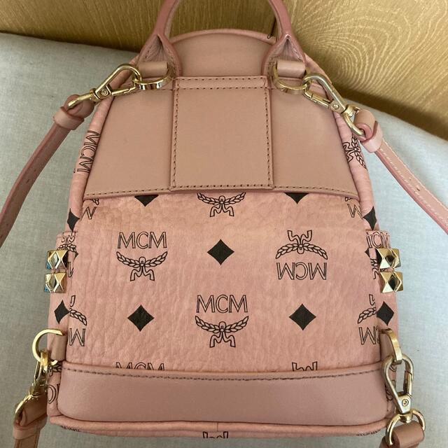 MCM スタークヴィセトススタッズバックパック x-mini