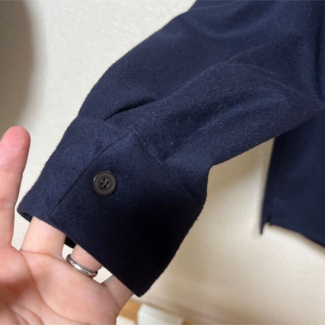 COMOLI(コモリ)のほぼ新品　comoli ジッププルオーバー wool  1 メンズのトップス(シャツ)の商品写真