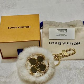 LOUIS VUITTON - 【ほぼ新品】ルイヴィトン ファーチャーム ポルトクレ