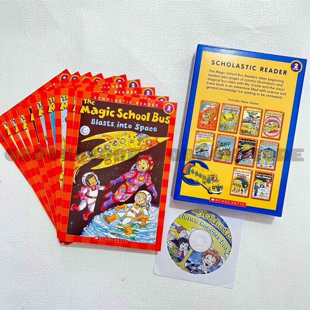 The magic school bus 20冊　2CD セット
