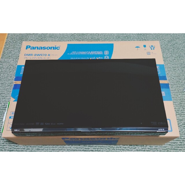 Panasonic(パナソニック)の【美品】ブルーレイレコーダー ディーガ DMR-BW970-K スマホ/家電/カメラのテレビ/映像機器(ブルーレイレコーダー)の商品写真