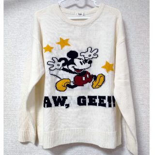 ディズニー(Disney)のミッキーマウス セーター ニット(ニット/セーター)