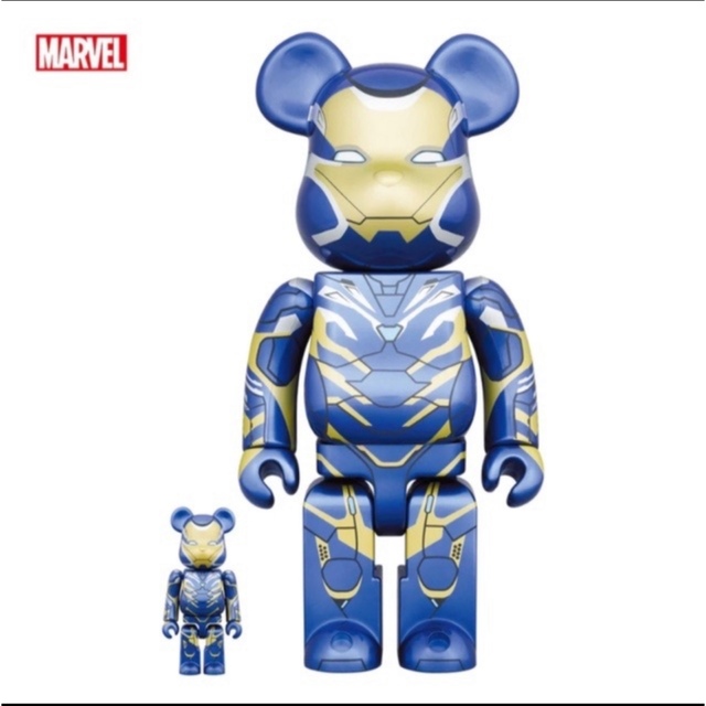 BE@RBRICK IRON MAN RESCUE SUIT 100&400%