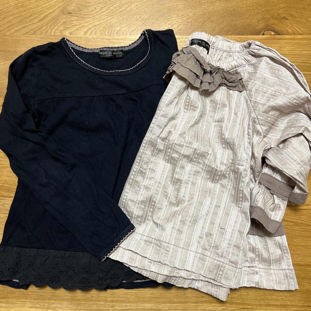 Zuppa di Zucca(ズッパディズッカ)の120cm  zuppa di zucca ロンT2着セット キッズ/ベビー/マタニティのキッズ服女の子用(90cm~)(Tシャツ/カットソー)の商品写真