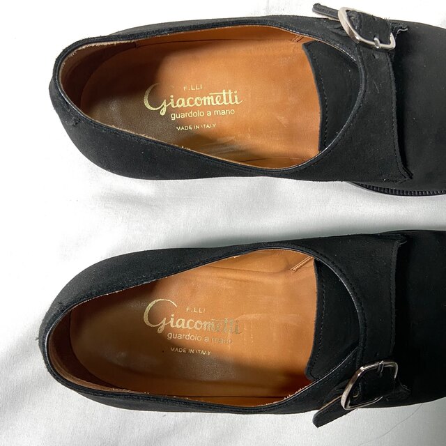 Giacometti(ジャコメッティ)の【値下げ不可】 F.LLI Giacometti FG498 41 スウェード メンズの靴/シューズ(ドレス/ビジネス)の商品写真