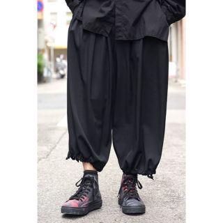 ヨウジヤマモト(Yohji Yamamoto)のyohjiyamamoto pourhomme バルーンパンツ ウールギャバ(その他)