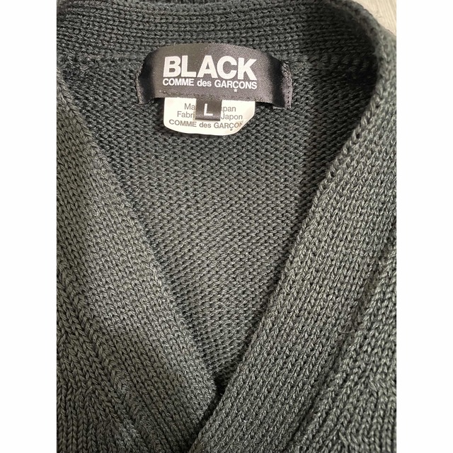 BLACK COMME des GARCONS(ブラックコムデギャルソン)のBLACK COMME des GARCONS 22ss Knit Best メンズのトップス(ベスト)の商品写真