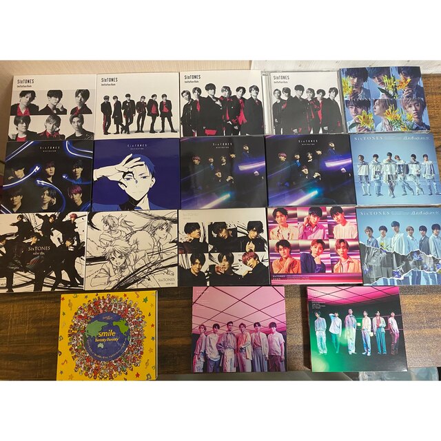マリナボーダー SixTONES CDまとめ売り(33枚) - crumiller.com