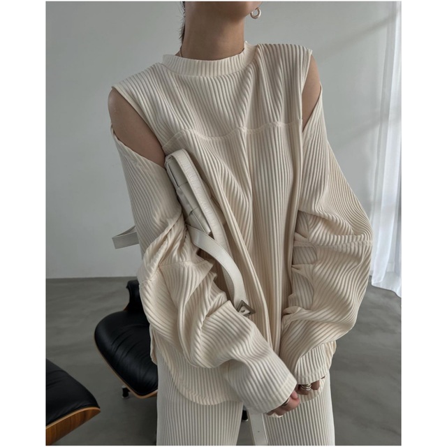 rib combination bolero many way tops 【クーポン対象外】 www