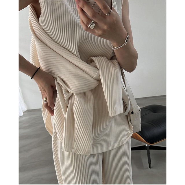 rib combination bolero many way tops 【オンラインショップ】 www
