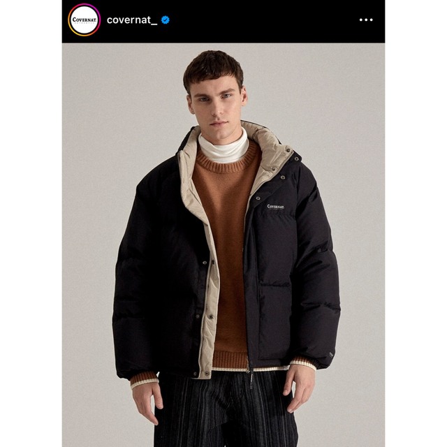 RVCA ルーカ CRUCIAL PUFFER  レオパード　ダウンジャケット