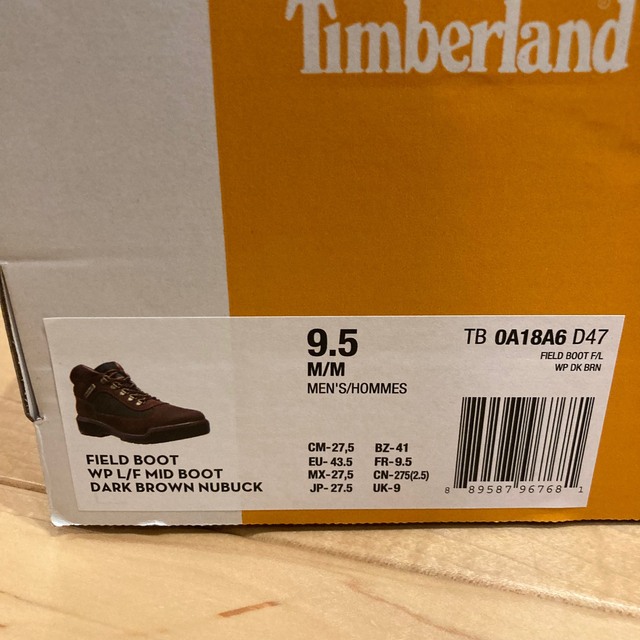 Timberland - Timberland - field boots ビーブロの通販 by