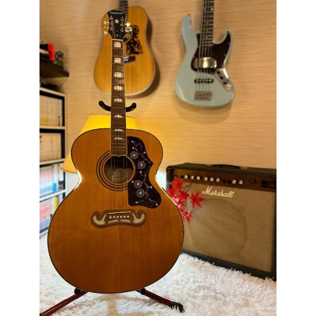 Epiphone(エピフォン)の【3863】　EPIPHONE by Gibson EJ-200/N 希少品 楽器のギター(アコースティックギター)の商品写真