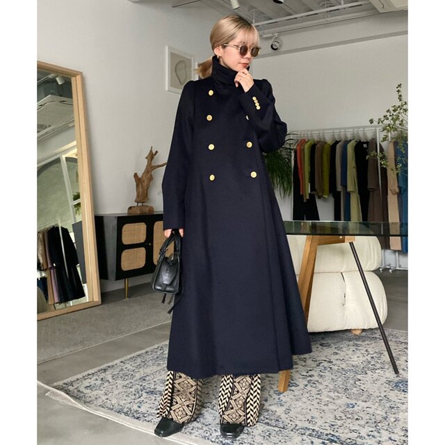アメリ コート CHARME FLARE LONG COAT | livro.funcionalink.com.br