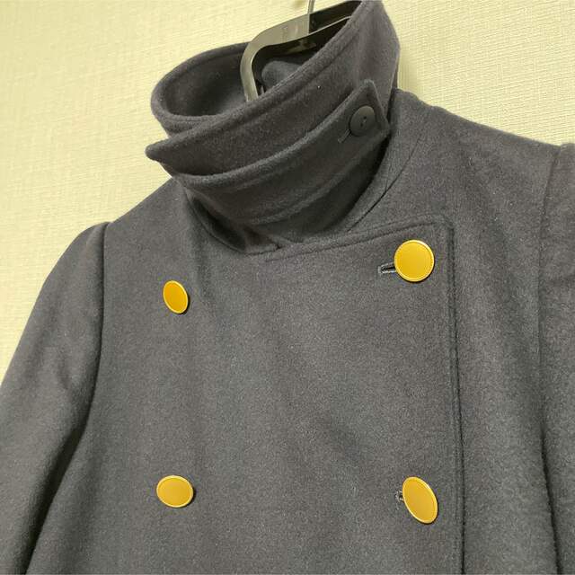 Ameri VINTAGE(アメリヴィンテージ)のアメリ　コート　CHARME FLARE LONG COAT レディースのジャケット/アウター(ロングコート)の商品写真