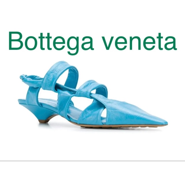 Bottega Veneta(ボッテガヴェネタ)のBOTTEGA VENETA BV Point leather sandals レディースの靴/シューズ(ハイヒール/パンプス)の商品写真