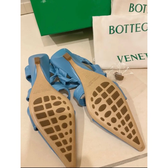 BOTTEGA VENETA BV Point leather sandals