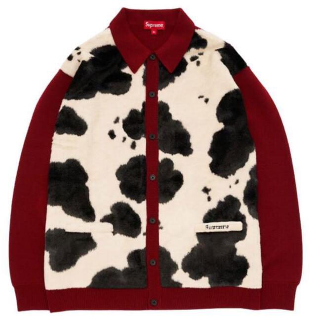 Supreme Cow Print Cardigan