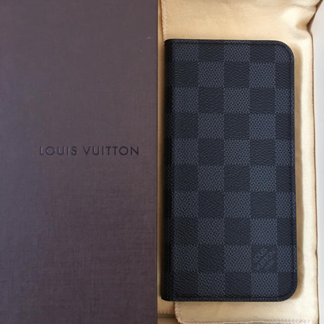 LOUIS VUITTON(ルイヴィトン)のルイヴィトン ダミエ iphone6 プラス ケース 正規品 アイフォン スマホ/家電/カメラのスマホアクセサリー(iPhoneケース)の商品写真