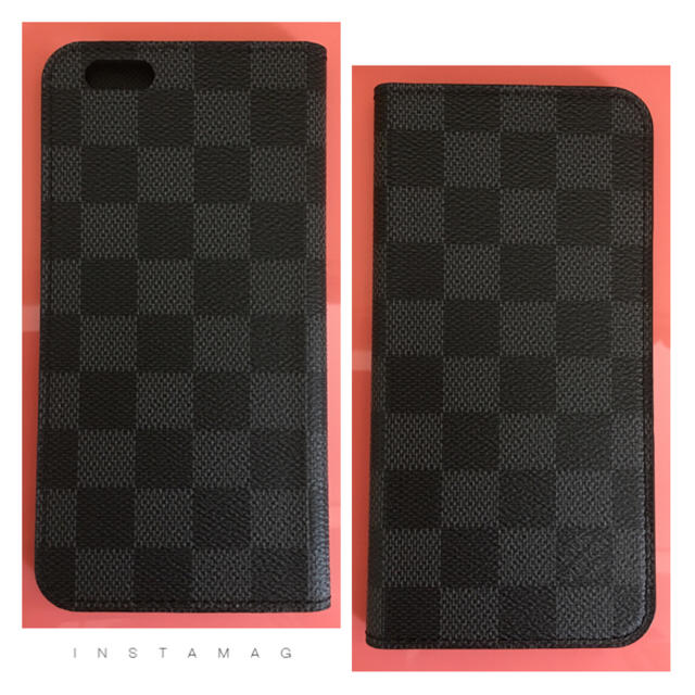 LOUIS VUITTON(ルイヴィトン)のルイヴィトン ダミエ iphone6 プラス ケース 正規品 アイフォン スマホ/家電/カメラのスマホアクセサリー(iPhoneケース)の商品写真