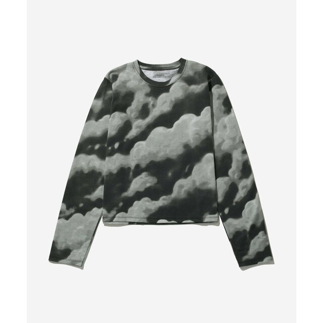 Saturdays NYC(サタデーズニューヨークシティ)の【ブラック（01）】Cloudscape LS Top レディースのトップス(カットソー(長袖/七分))の商品写真