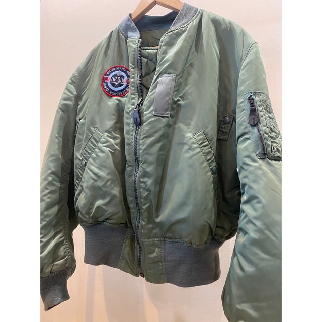 ヴィンテージ品☆【ALPHA INDUSTRIES】トップガンMA‐1