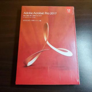 マイクロソフト(Microsoft)のAdobe Acrobat pro DC 2017(PC周辺機器)