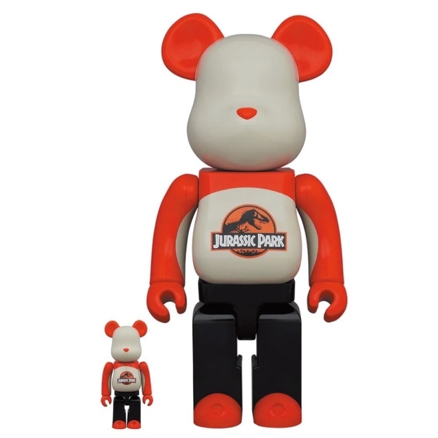 BE@RBRICK JURASSIC PARK 100%&400% ジュラシック