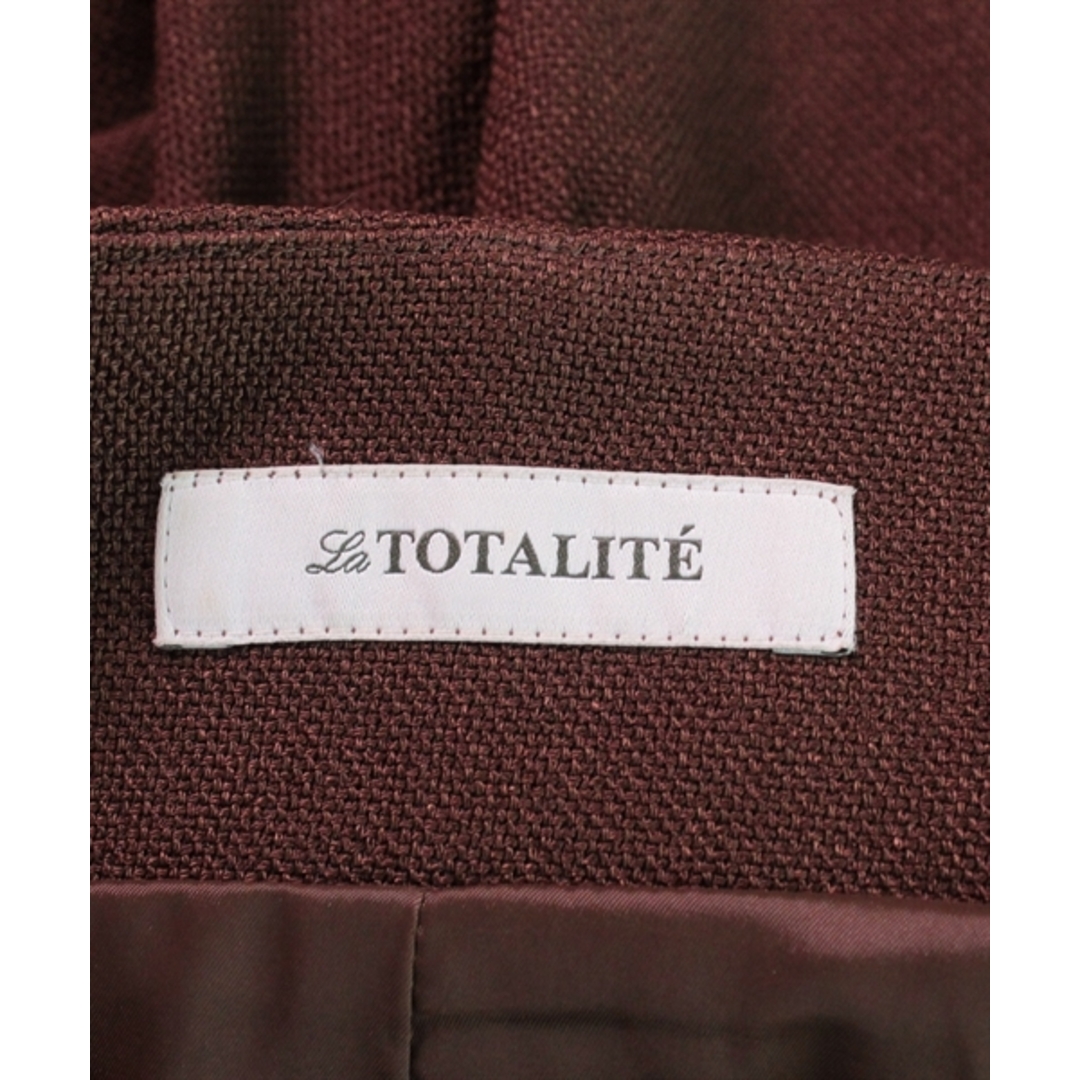 La TOTALITE(ラトータリテ)のLa TOTALITE ラトータリテ ロング・マキシ丈スカート 38(M位) 茶 【古着】【中古】 レディースのスカート(ロングスカート)の商品写真