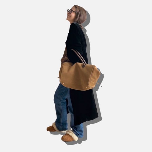 大人も着やすいシンプルファッション chiiiibag チーバッグ スクエア