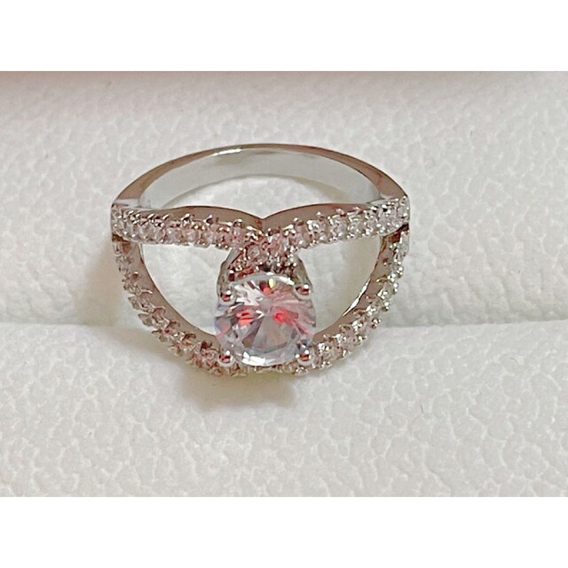 高級！！SONAダイヤモンド　シルバー　925 リング　 指輪　レディース レディースのアクセサリー(リング(指輪))の商品写真
