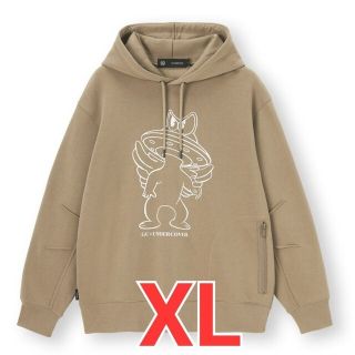 ジーユー(GU)のグラフィックスウェットパーカ(長袖) GU×UNDERCOVER　XL(パーカー)