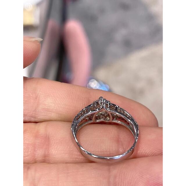 愛心ダイヤモンド指輪