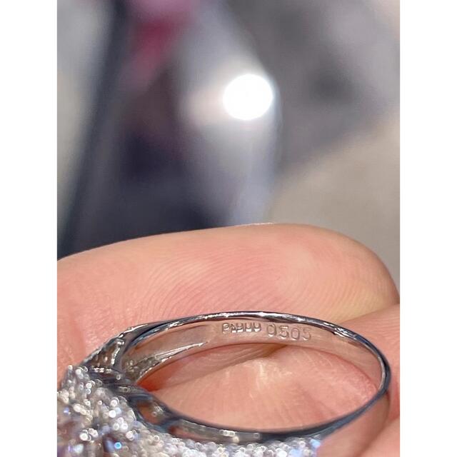 愛心ダイヤモンド指輪
