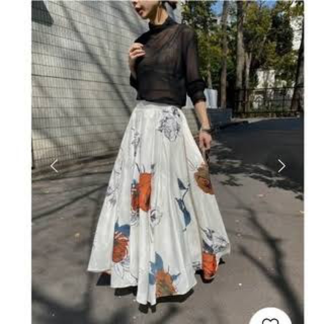 Ameri VINTAGE ELLA CIRCULAR SKIRT ❤︎ - ロングスカート