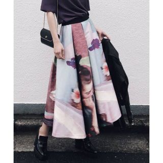 アメリヴィンテージ(Ameri VINTAGE)のameri EMILIA TUCK SKIRT  (ロングスカート)