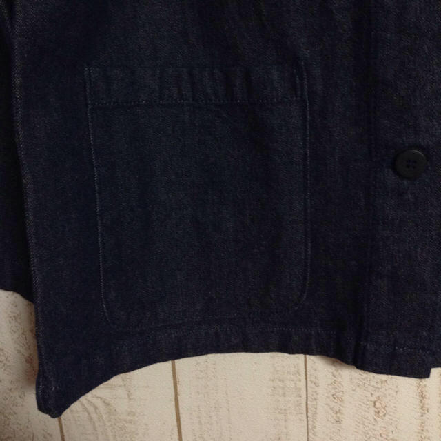 MUJI (無印良品)(ムジルシリョウヒン)の無印良品 デニムジャケット レディースのジャケット/アウター(Gジャン/デニムジャケット)の商品写真
