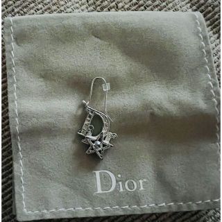 ディオール(Dior)のDior  ピアス  片方 シルバー(ピアス)