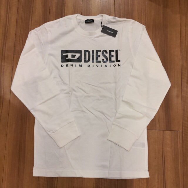 diesel 長袖シャツ　ホワイト