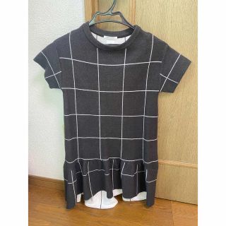 ザラキッズ(ZARA KIDS)のZARAキッズ美品ワンピース　130cm  ニットワンピース(ワンピース)