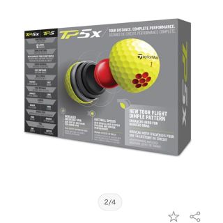 テーラーメイド(TaylorMade)のテーラーメードTP5xゴルフボール(その他)